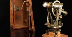 Imagen de un teodolito topográfico